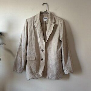 Weekday ISA LINEN MIX BLAZER